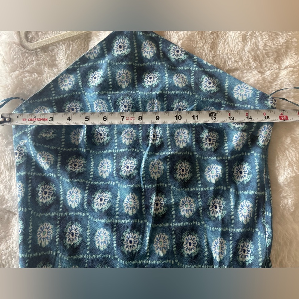 NEW WITH TAGS MNG blue print maxi dress -L
Women’s 4/6 - Picture 9 of 11